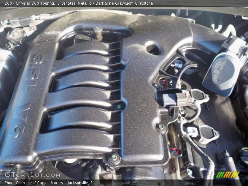 Silver Steel Metallic / Dark Slate Gray/Light Graystone 2007 Chrysler 300 Touring