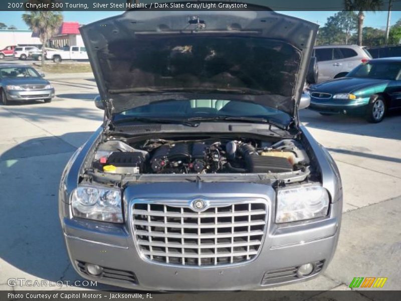 Silver Steel Metallic / Dark Slate Gray/Light Graystone 2007 Chrysler 300 Touring