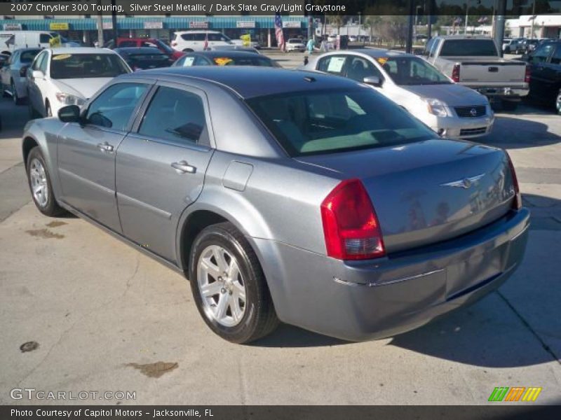 Silver Steel Metallic / Dark Slate Gray/Light Graystone 2007 Chrysler 300 Touring