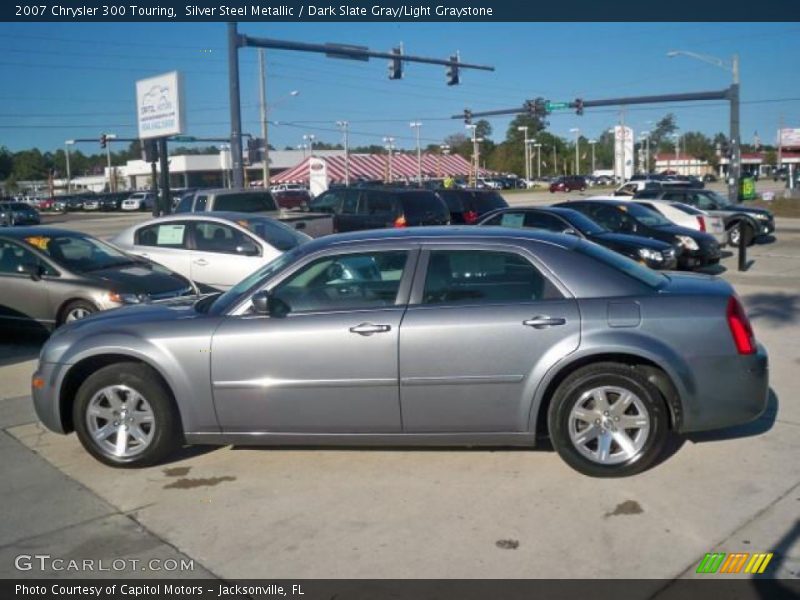 Silver Steel Metallic / Dark Slate Gray/Light Graystone 2007 Chrysler 300 Touring