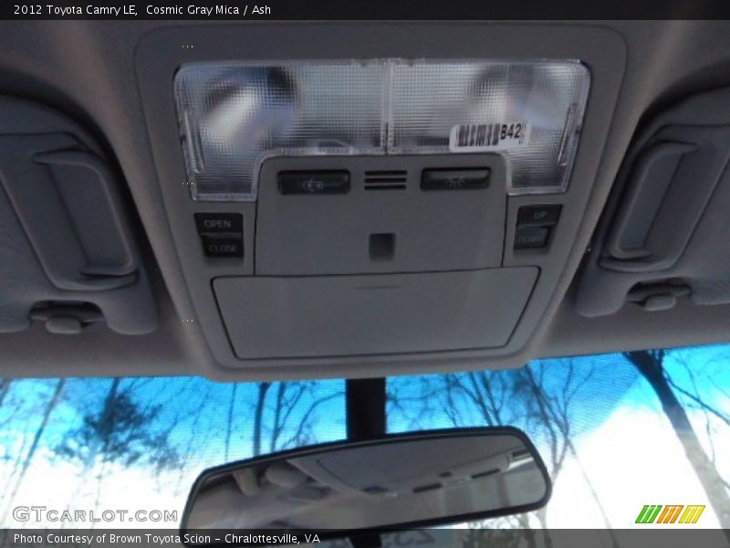 Cosmic Gray Mica / Ash 2012 Toyota Camry LE
