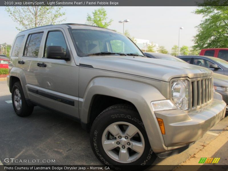 Light Sandstone Pearl / Pastel Pebble Beige 2010 Jeep Liberty Sport