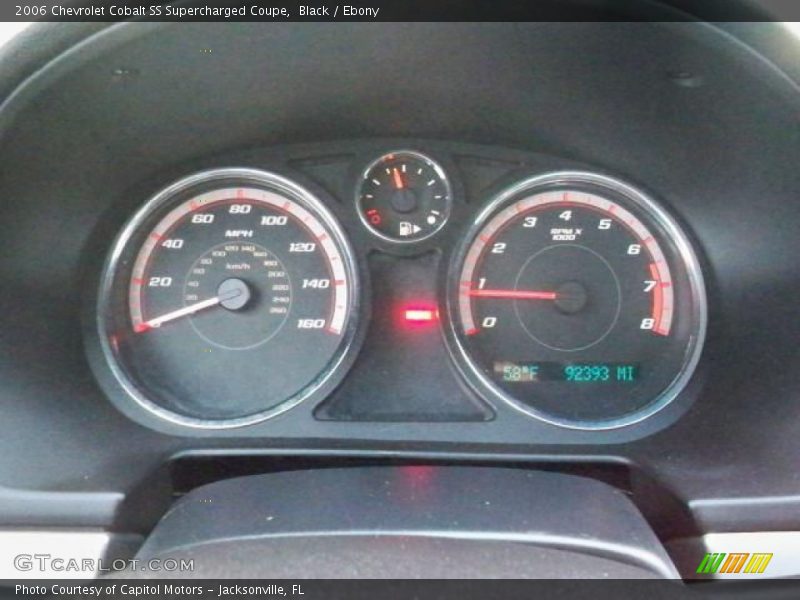  2006 Cobalt SS Supercharged Coupe SS Supercharged Coupe Gauges