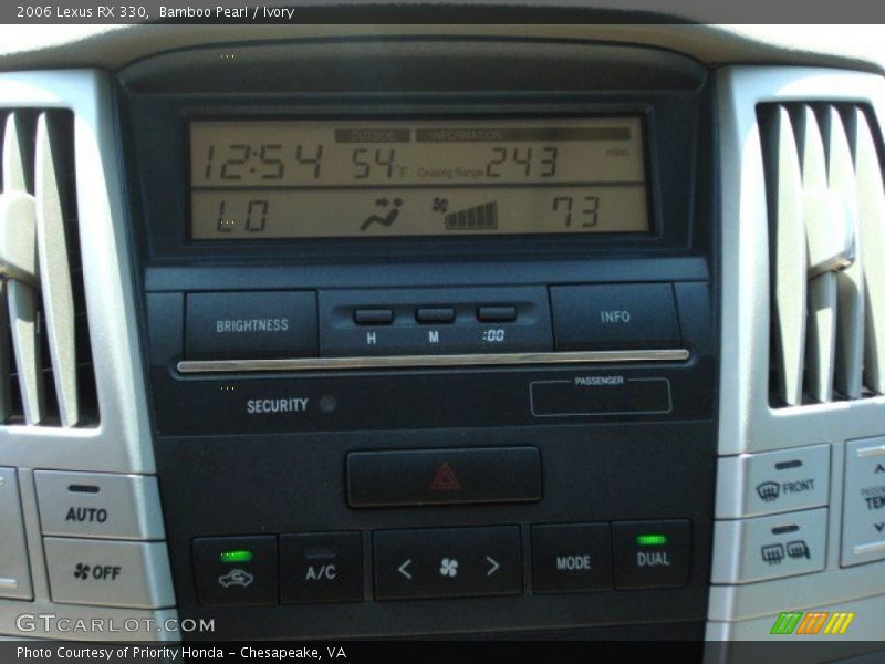 Bamboo Pearl / Ivory 2006 Lexus RX 330