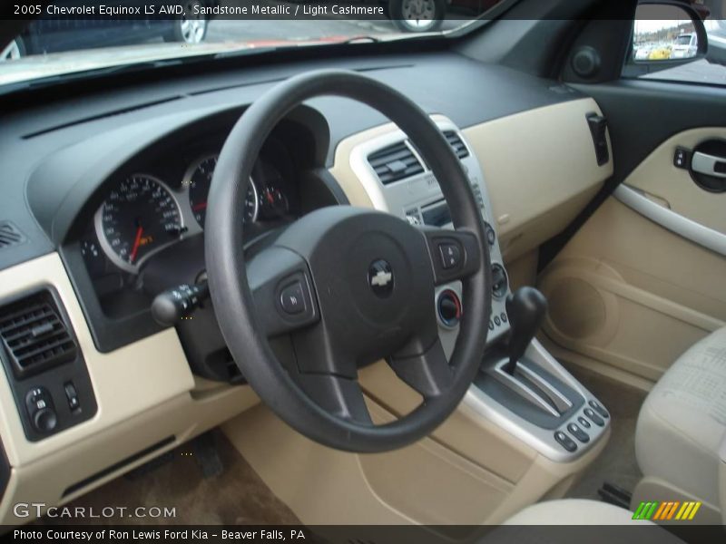 Sandstone Metallic / Light Cashmere 2005 Chevrolet Equinox LS AWD
