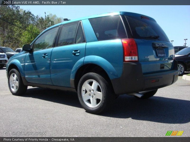 Pacific Blue / Tan 2005 Saturn VUE V6 AWD