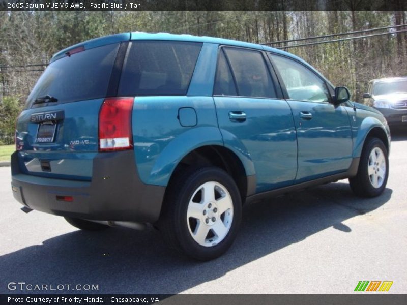 Pacific Blue / Tan 2005 Saturn VUE V6 AWD