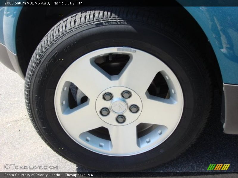 Pacific Blue / Tan 2005 Saturn VUE V6 AWD