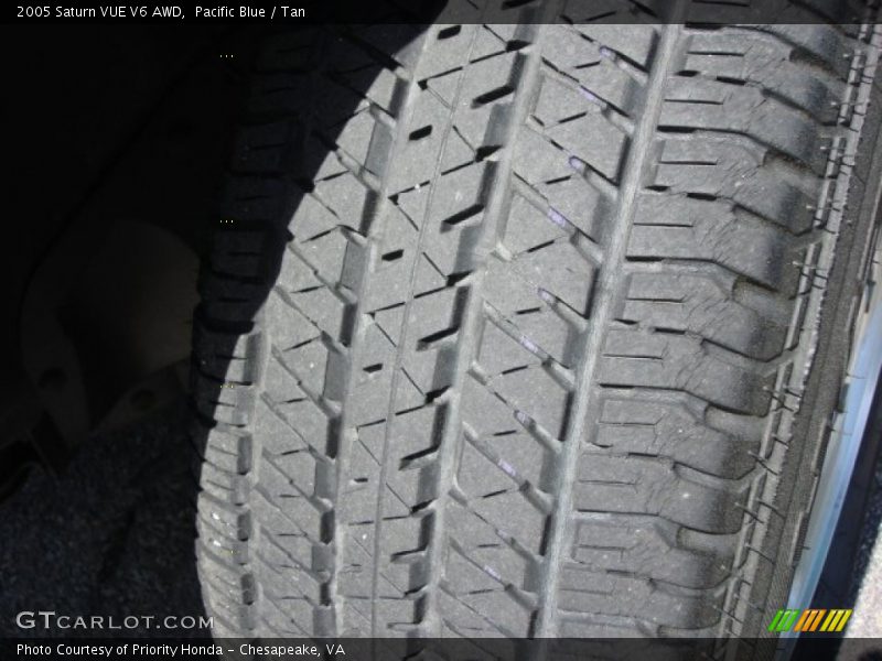Pacific Blue / Tan 2005 Saturn VUE V6 AWD
