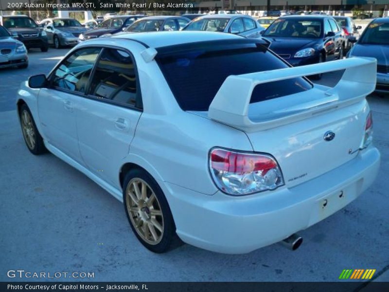  2007 Impreza WRX STi Satin White Pearl