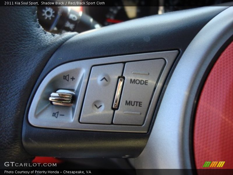 Controls of 2011 Soul Sport