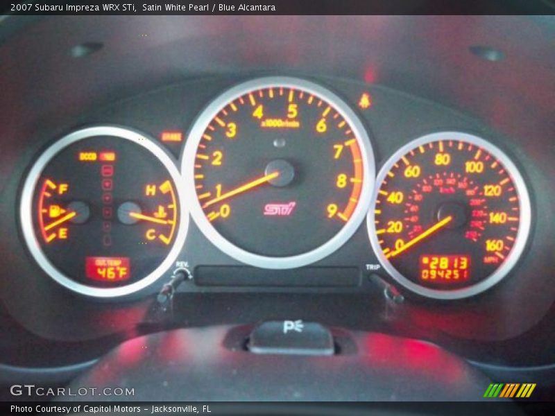  2007 Impreza WRX STi WRX STi Gauges