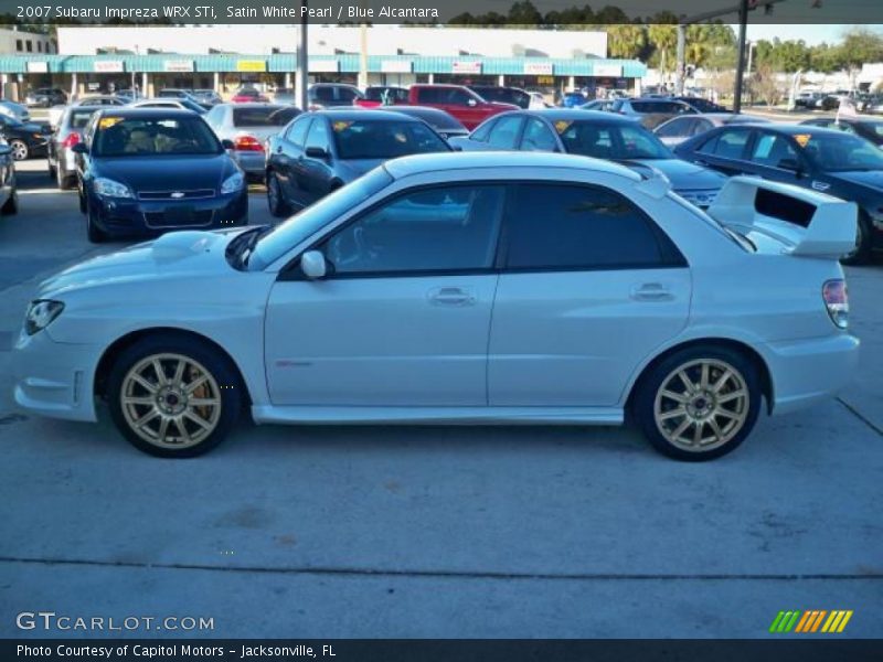  2007 Impreza WRX STi Satin White Pearl