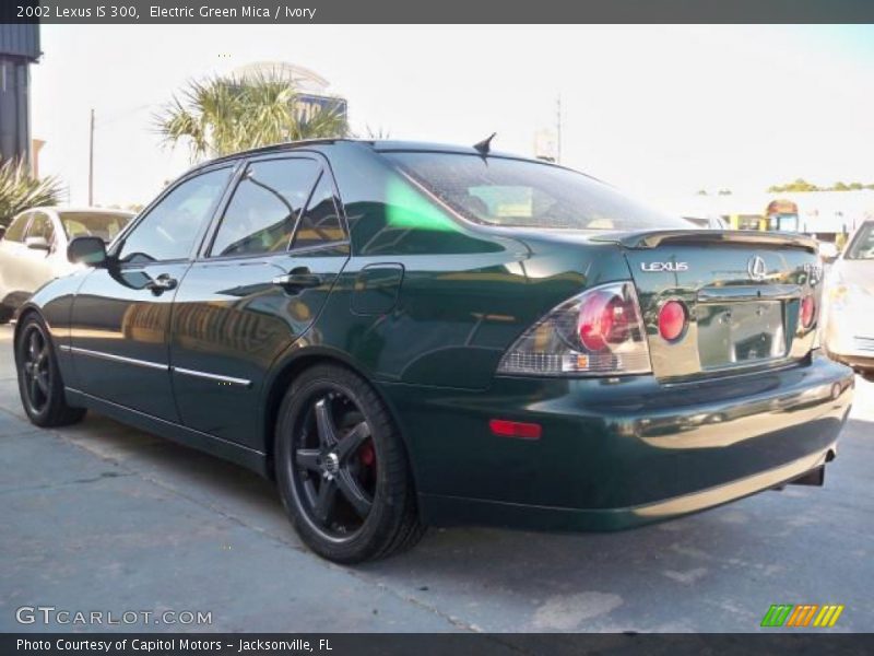 Electric Green Mica / Ivory 2002 Lexus IS 300