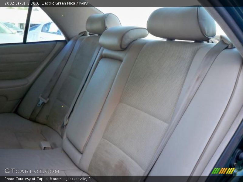 Electric Green Mica / Ivory 2002 Lexus IS 300
