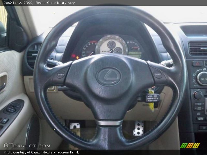 Electric Green Mica / Ivory 2002 Lexus IS 300