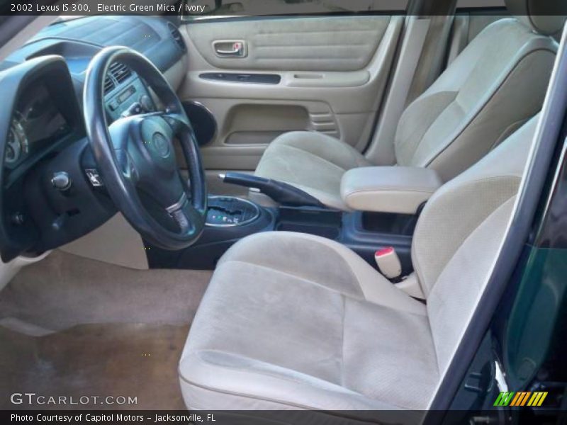 Electric Green Mica / Ivory 2002 Lexus IS 300