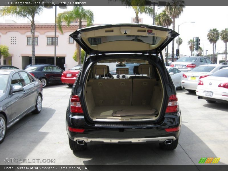 Black / Cashmere 2010 Mercedes-Benz ML 350