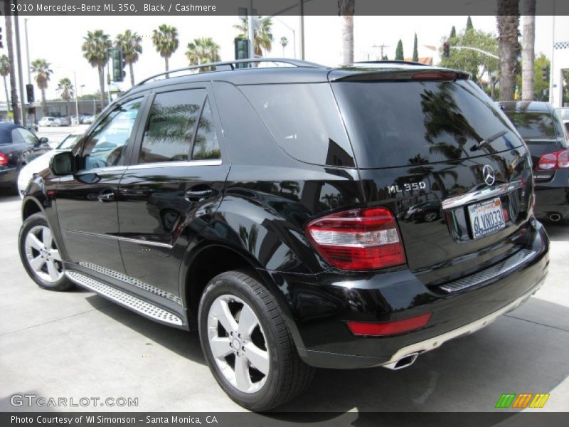 Black / Cashmere 2010 Mercedes-Benz ML 350