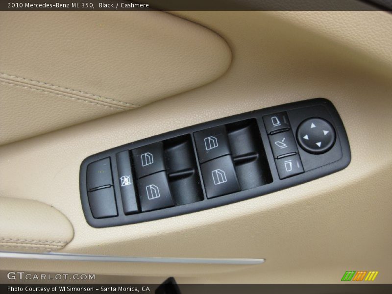Black / Cashmere 2010 Mercedes-Benz ML 350