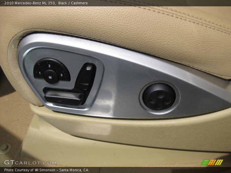 Black / Cashmere 2010 Mercedes-Benz ML 350