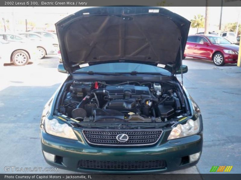 Electric Green Mica / Ivory 2002 Lexus IS 300