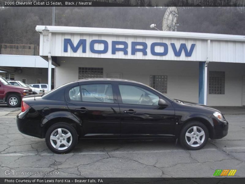 Black / Neutral 2006 Chevrolet Cobalt LS Sedan
