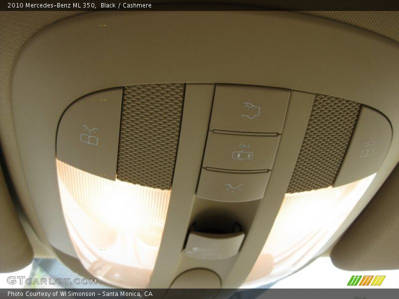 Black / Cashmere 2010 Mercedes-Benz ML 350