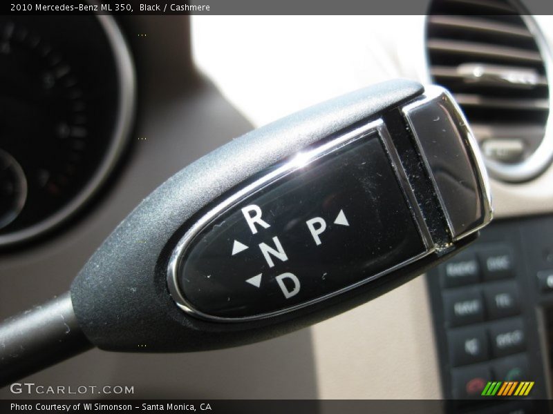 Black / Cashmere 2010 Mercedes-Benz ML 350