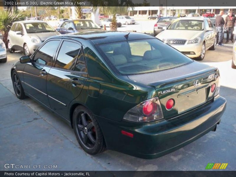Electric Green Mica / Ivory 2002 Lexus IS 300