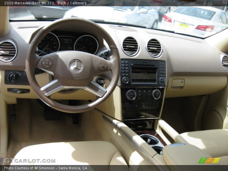 Black / Cashmere 2010 Mercedes-Benz ML 350
