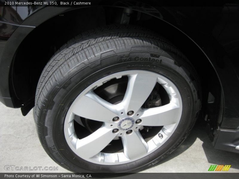 Black / Cashmere 2010 Mercedes-Benz ML 350