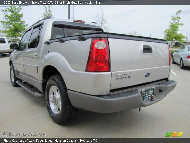 Silver Birch Metallic / Medium Flint 2003 Ford Explorer Sport Trac XLT