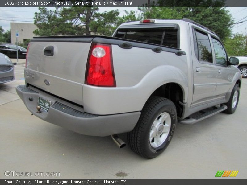 Silver Birch Metallic / Medium Flint 2003 Ford Explorer Sport Trac XLT