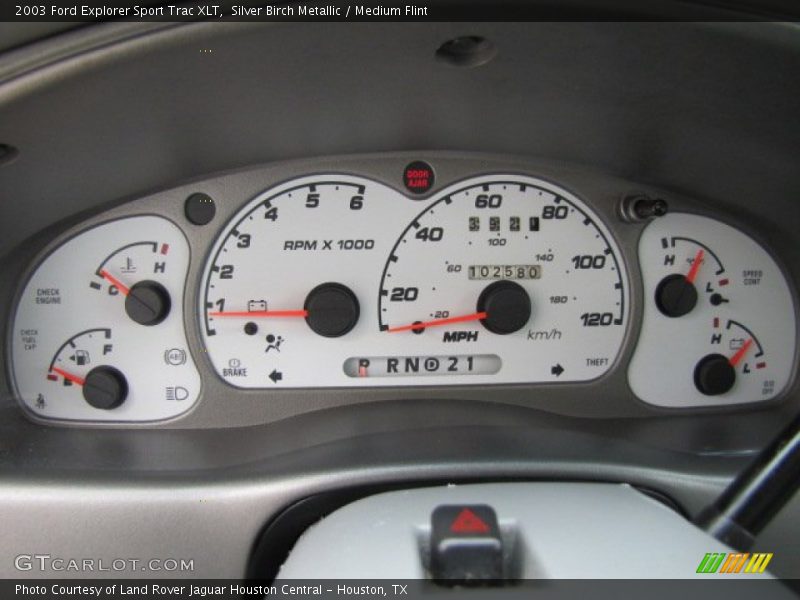  2003 Explorer Sport Trac XLT XLT Gauges