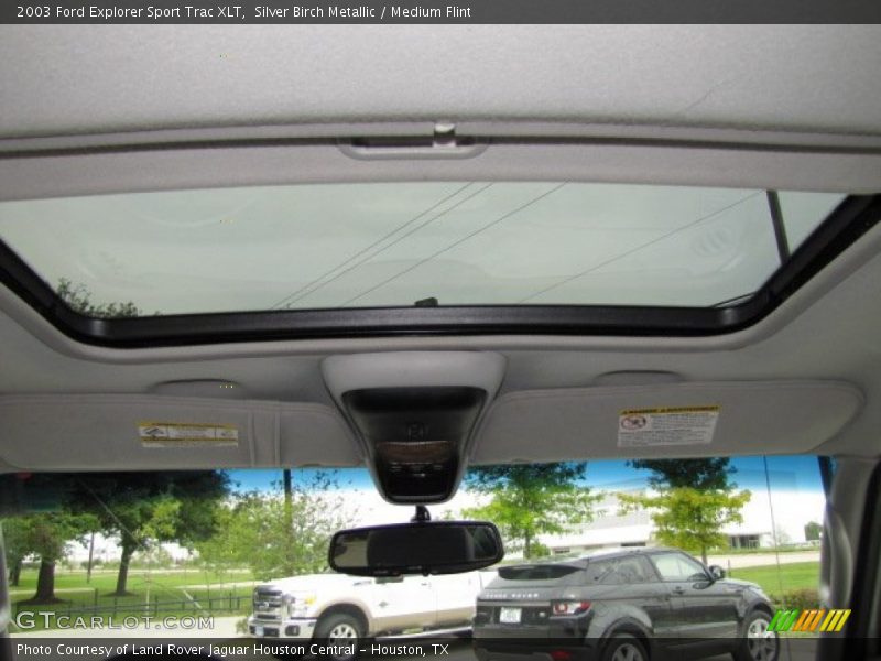 Silver Birch Metallic / Medium Flint 2003 Ford Explorer Sport Trac XLT