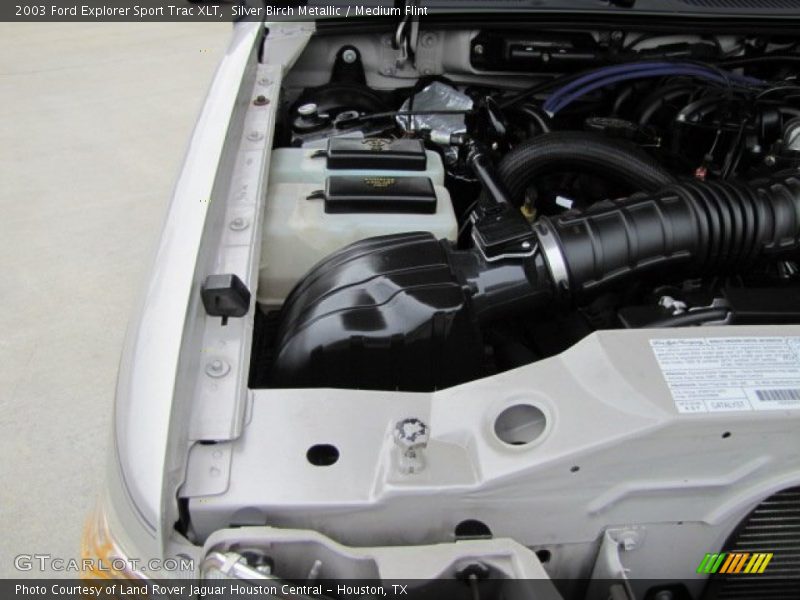 Silver Birch Metallic / Medium Flint 2003 Ford Explorer Sport Trac XLT