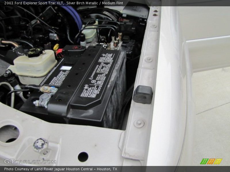 Silver Birch Metallic / Medium Flint 2003 Ford Explorer Sport Trac XLT