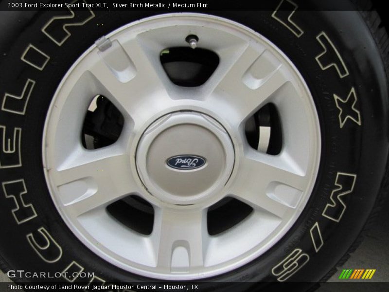 Silver Birch Metallic / Medium Flint 2003 Ford Explorer Sport Trac XLT