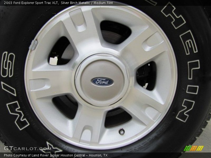 Silver Birch Metallic / Medium Flint 2003 Ford Explorer Sport Trac XLT