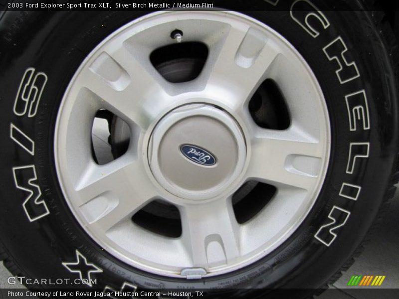 Silver Birch Metallic / Medium Flint 2003 Ford Explorer Sport Trac XLT