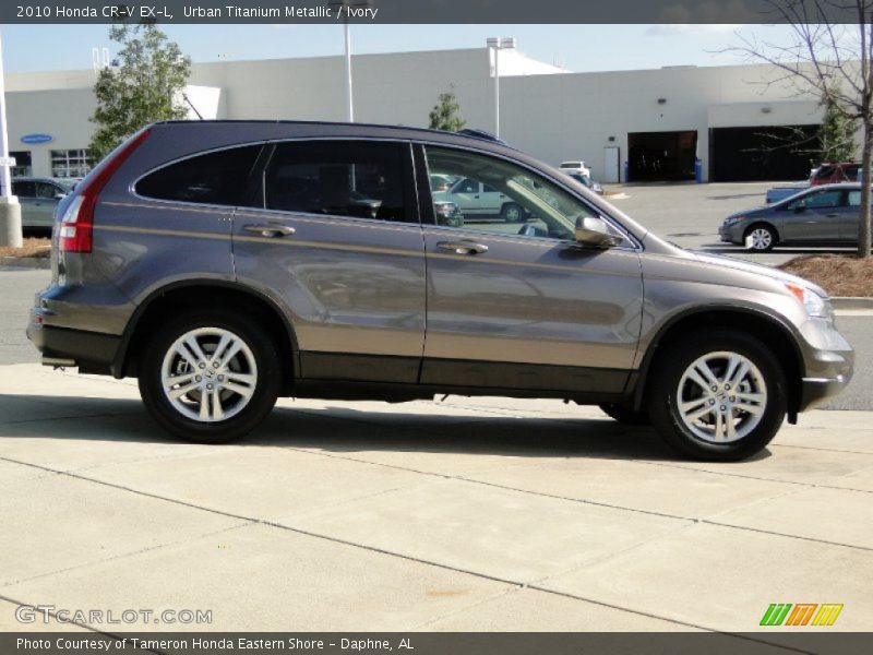 Urban Titanium Metallic / Ivory 2010 Honda CR-V EX-L
