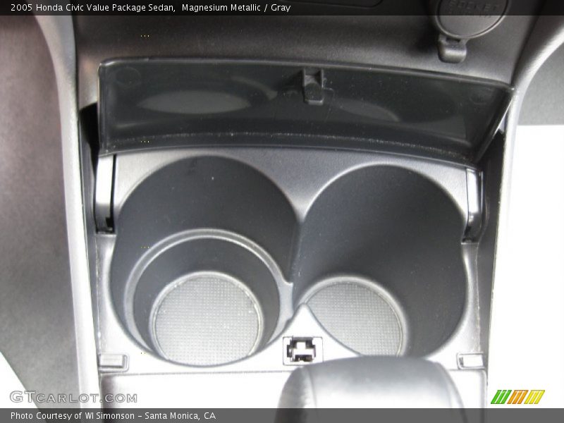 Magnesium Metallic / Gray 2005 Honda Civic Value Package Sedan