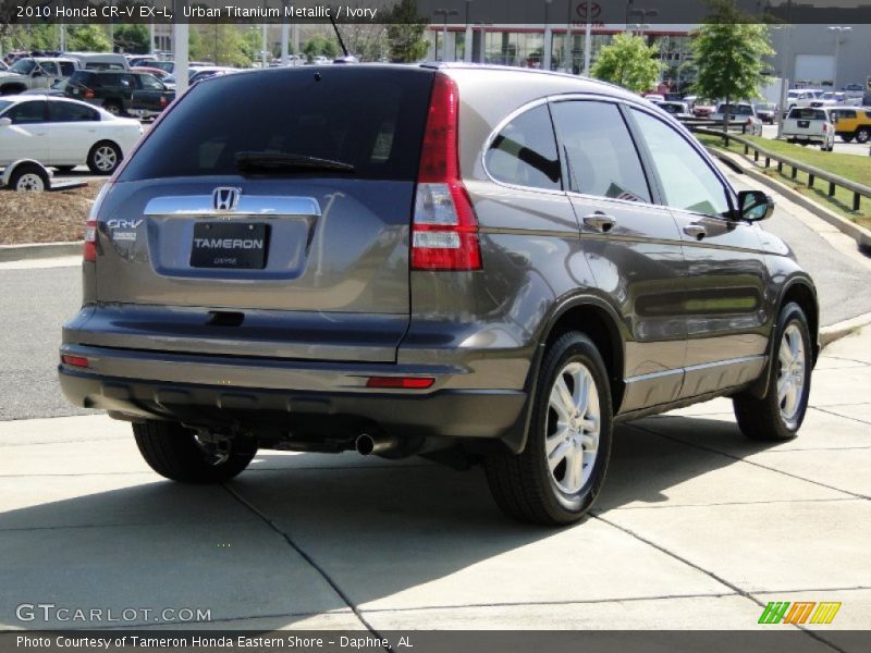 Urban Titanium Metallic / Ivory 2010 Honda CR-V EX-L