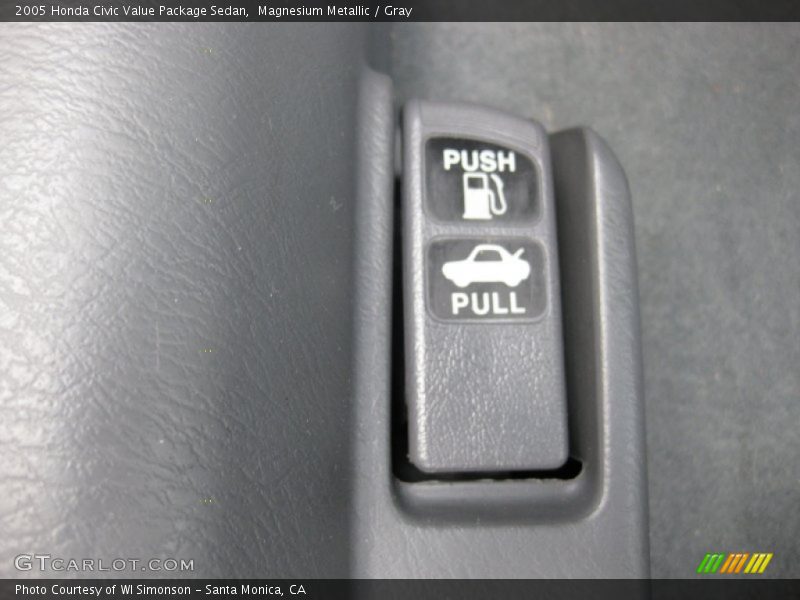 Magnesium Metallic / Gray 2005 Honda Civic Value Package Sedan