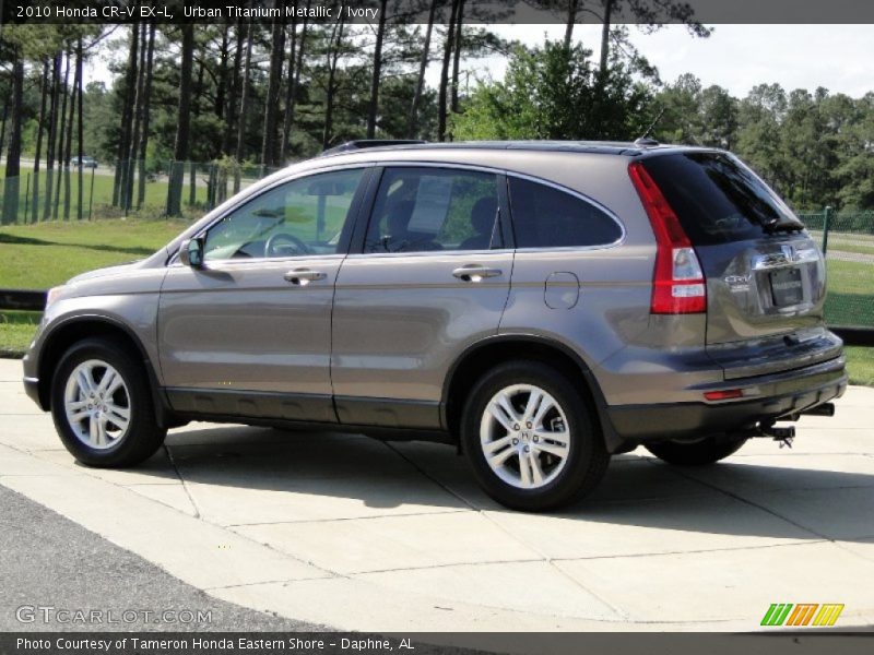 Urban Titanium Metallic / Ivory 2010 Honda CR-V EX-L