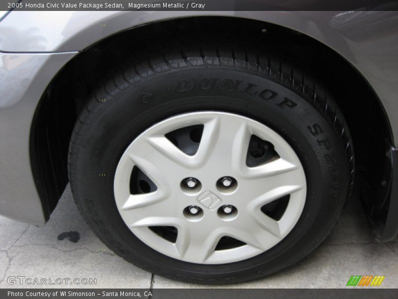 Magnesium Metallic / Gray 2005 Honda Civic Value Package Sedan