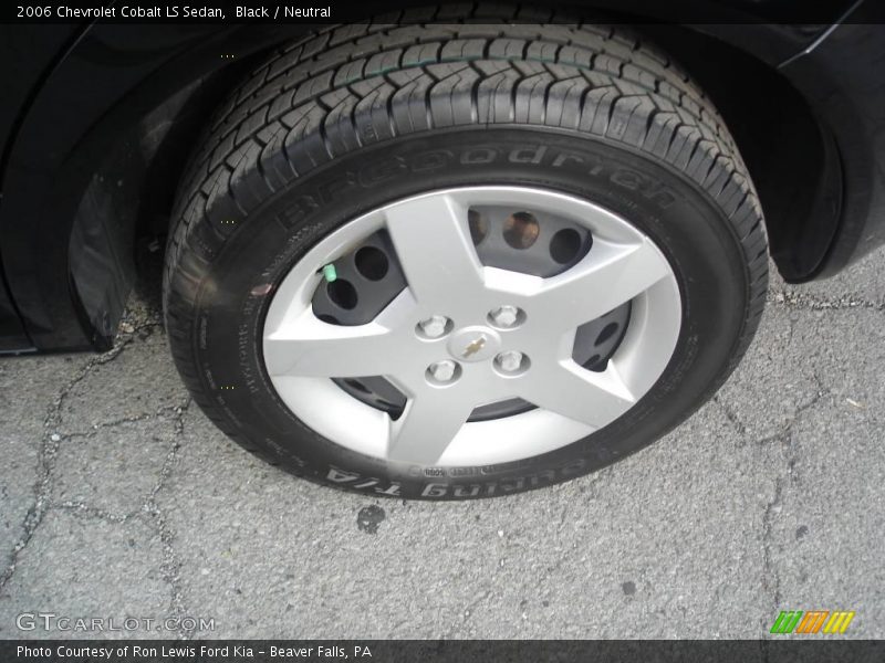 Black / Neutral 2006 Chevrolet Cobalt LS Sedan