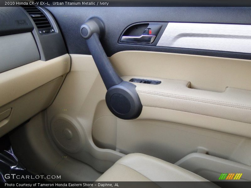 Urban Titanium Metallic / Ivory 2010 Honda CR-V EX-L