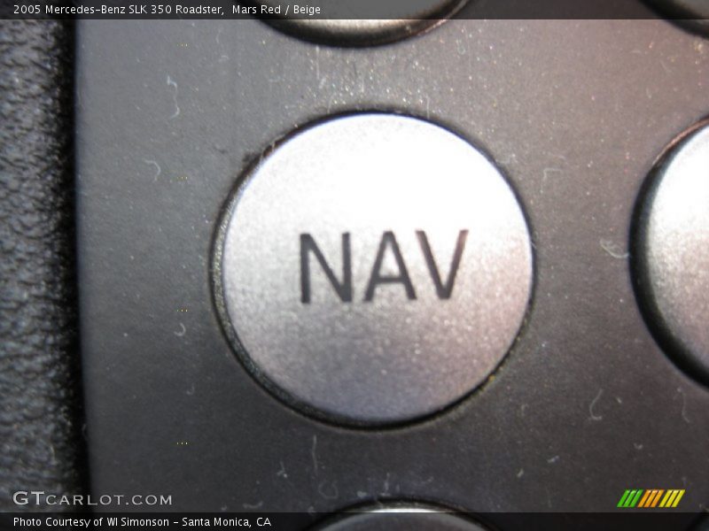 Mars Red / Beige 2005 Mercedes-Benz SLK 350 Roadster